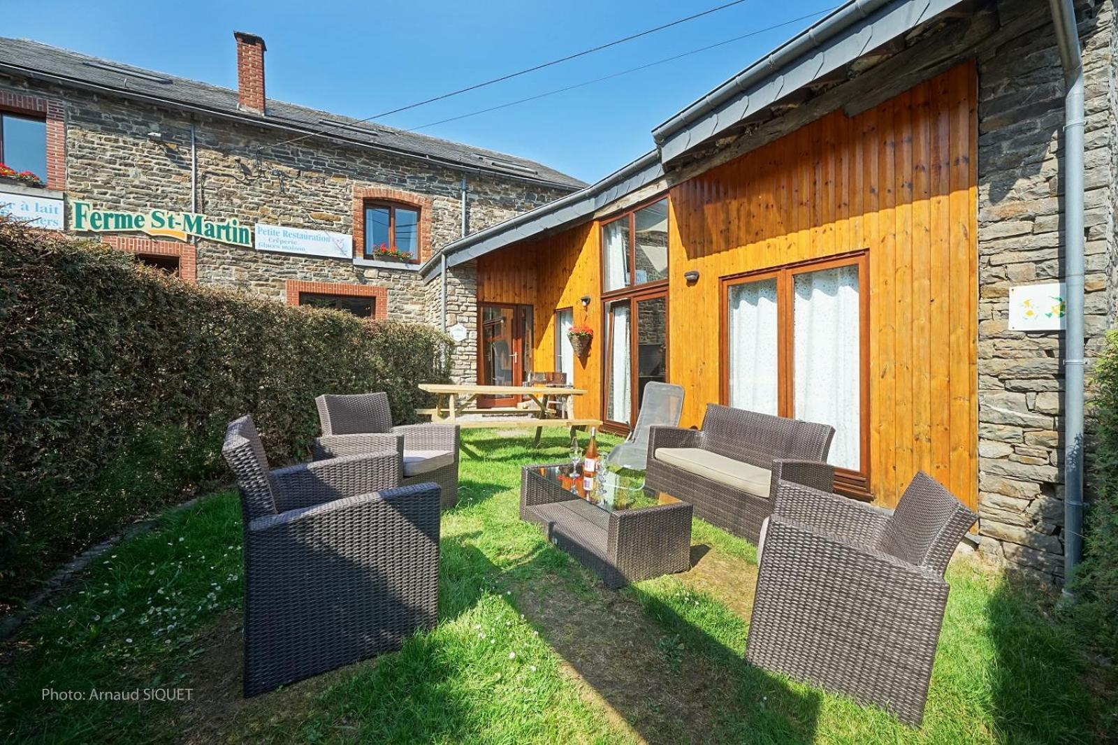 Ferme St Martin Bed & Breakfast Manhay Екстериор снимка